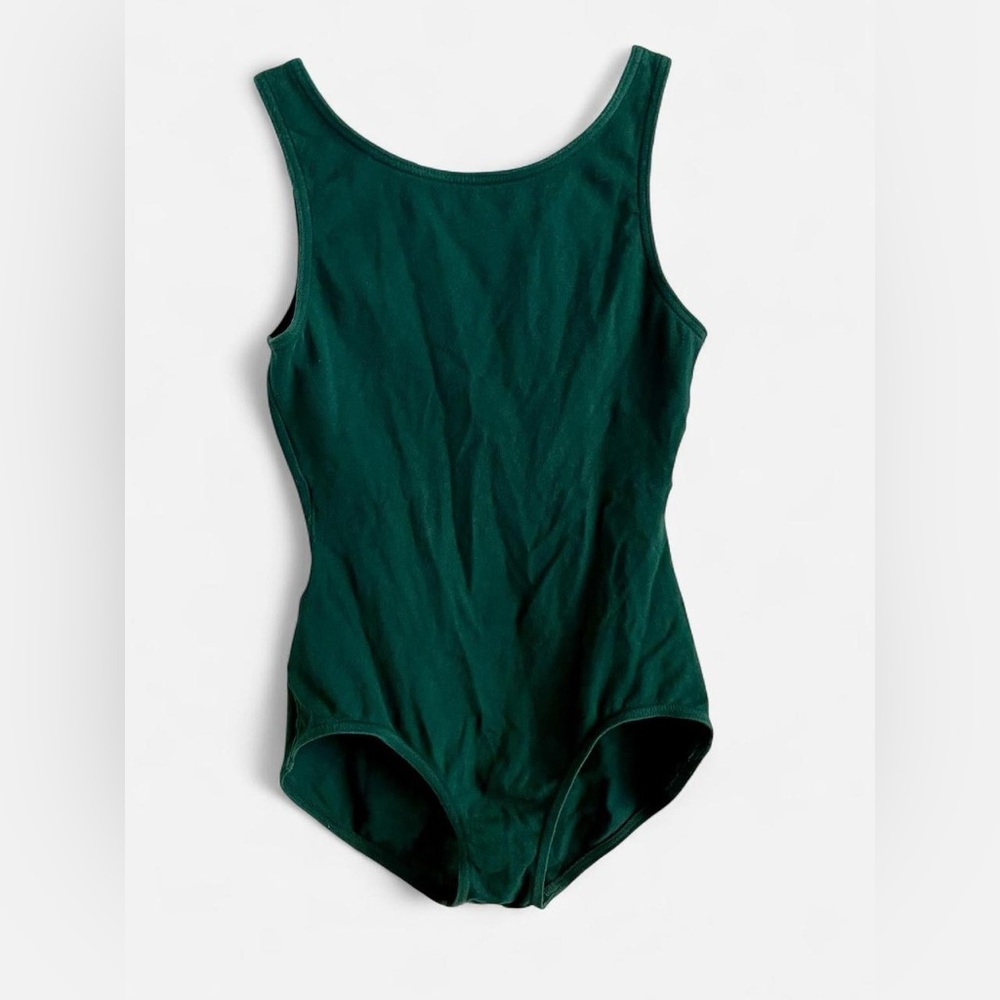 Capezio Forest Green Bodysuit